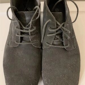 Bruno Marc Men's Sz 10.5 Gray Suede Shoes‎